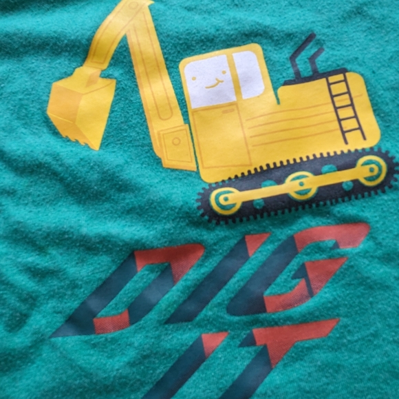 Cat & Jack Excavator Long Sleeve (2T) - Picture 2 of 4